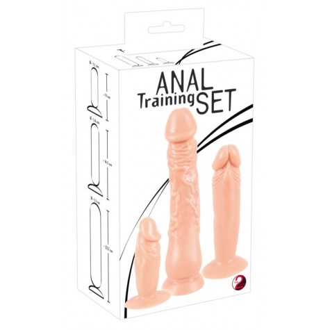 Набор анальных фаллоимитаторов Anal Training Set